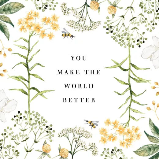 English – YOU MAKE THE WORLD BETTER