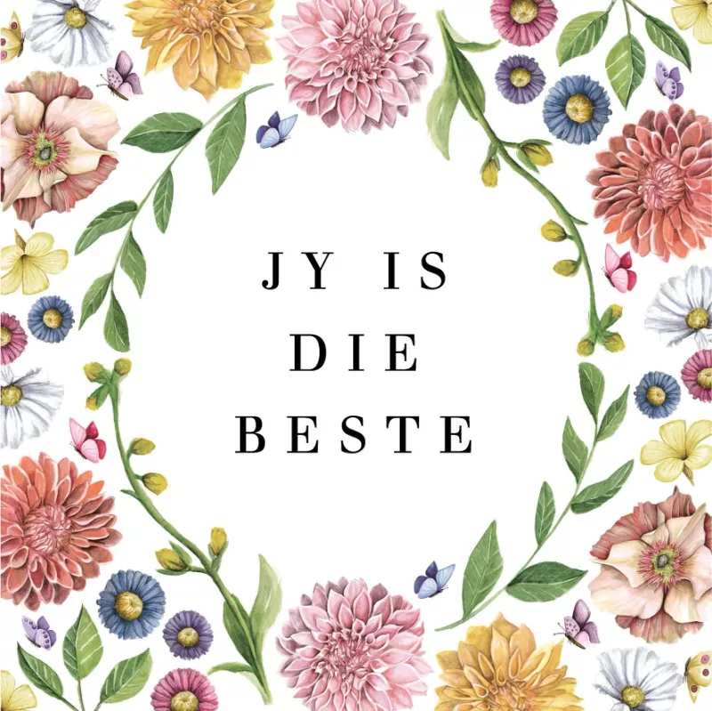 Afrikaans - JY IS DIE BESTE